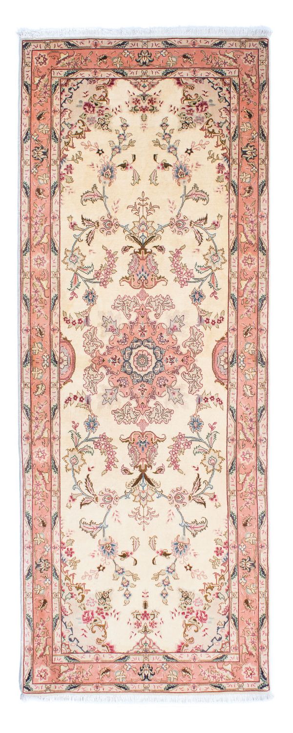 Runner Persisk matta - Tabriz - Royal - 221 x 82 cm - beige