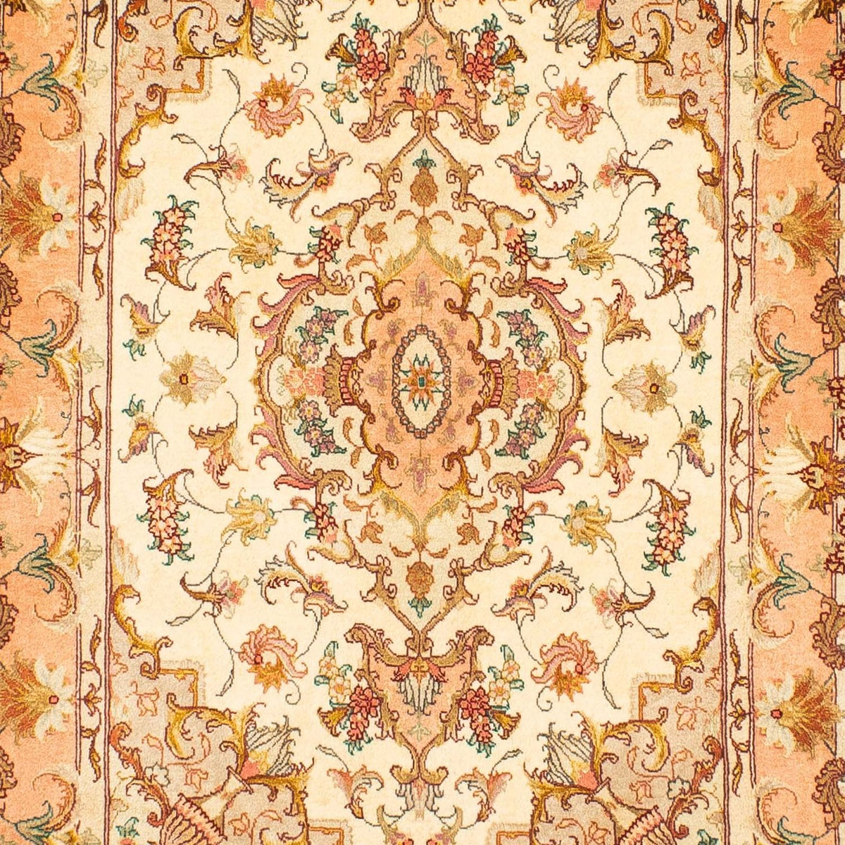 Runner Persisk matta - Tabriz - Royal - 314 x 87 cm - beige