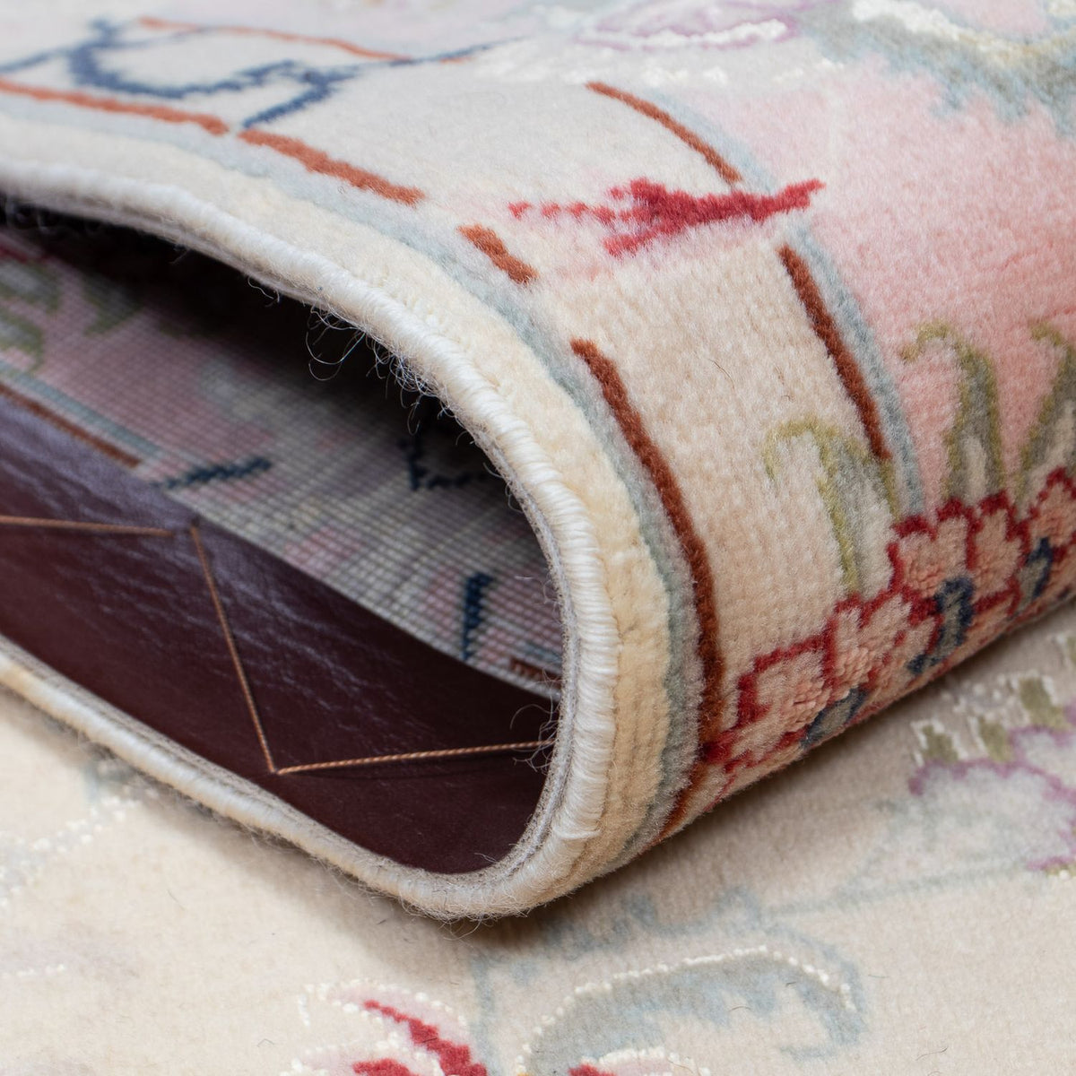 Runner Persisk matta - Tabriz - Royal - 397 x 87 cm - beige