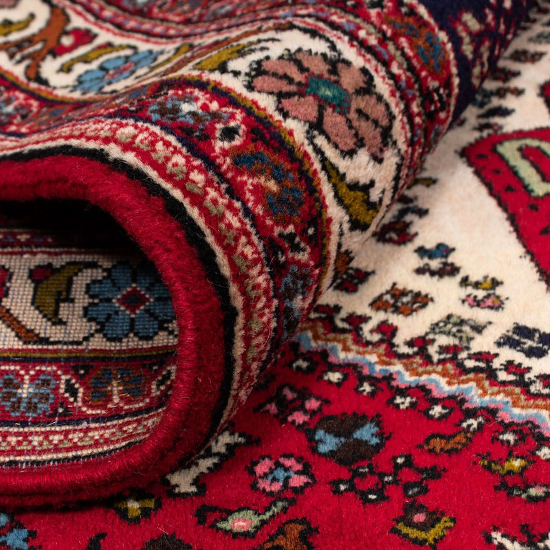 Persisk matta - Nomadic - 292 x 200 cm - mörkröd