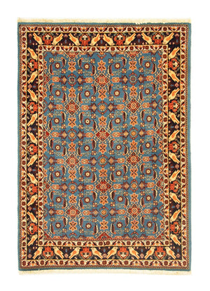 Persisk matta - Nomadic - 142 x 102 cm - turkos