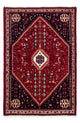 Persisk matta - Nomadic - 150 x 98 cm - mörkröd