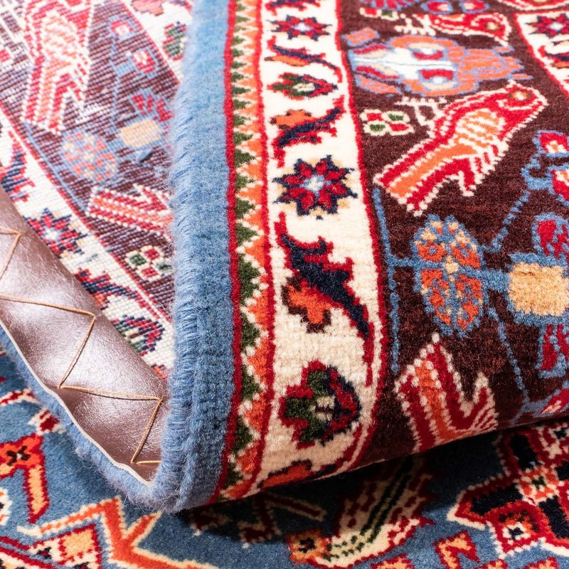 Persisk matta - Nomadic - 146 x 107 cm - mörkblå