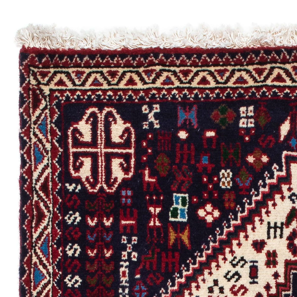 Persisk matta - Nomadic - 123 x 75 cm - beige