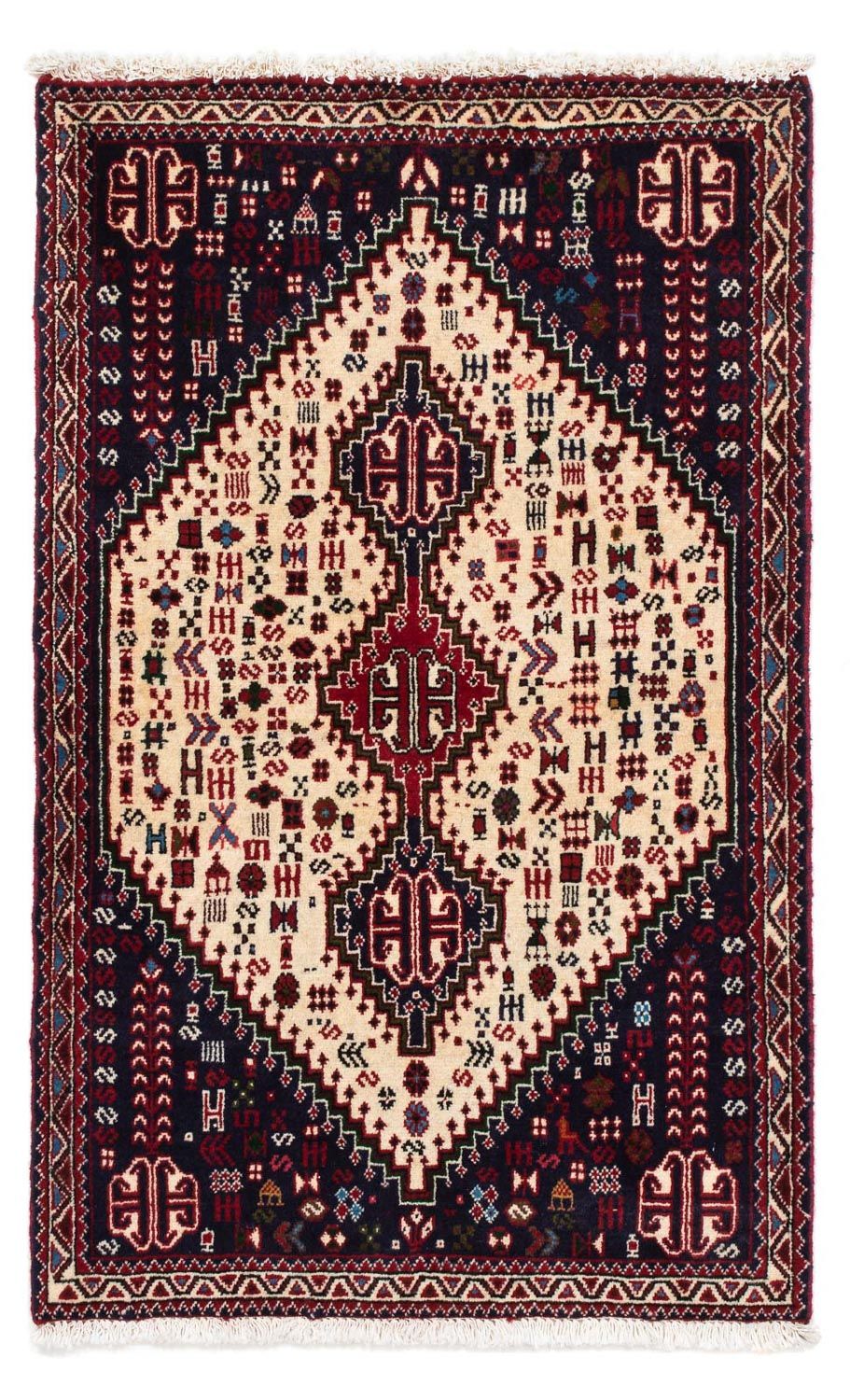 Persisk matta - Nomadic - 121 x 77 cm - beige