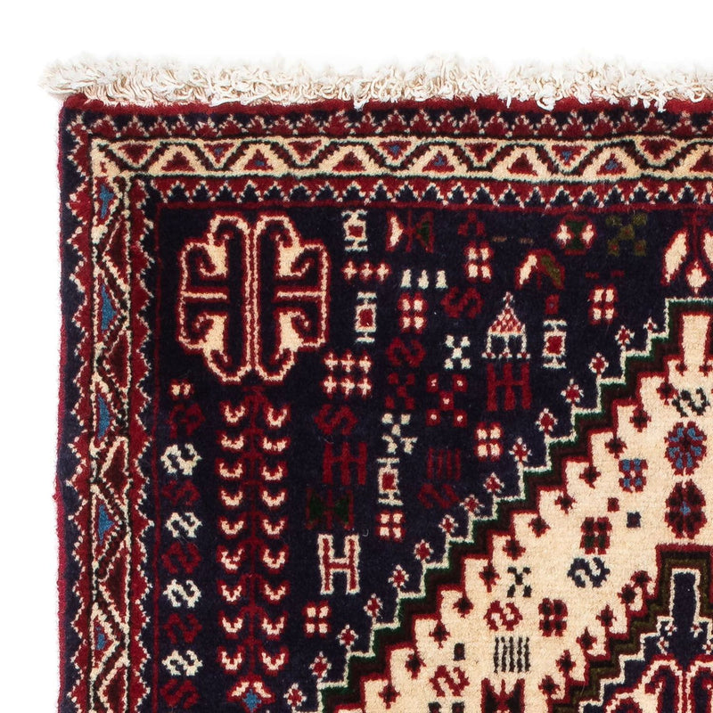 Persisk matta - Nomadic - 121 x 77 cm - beige