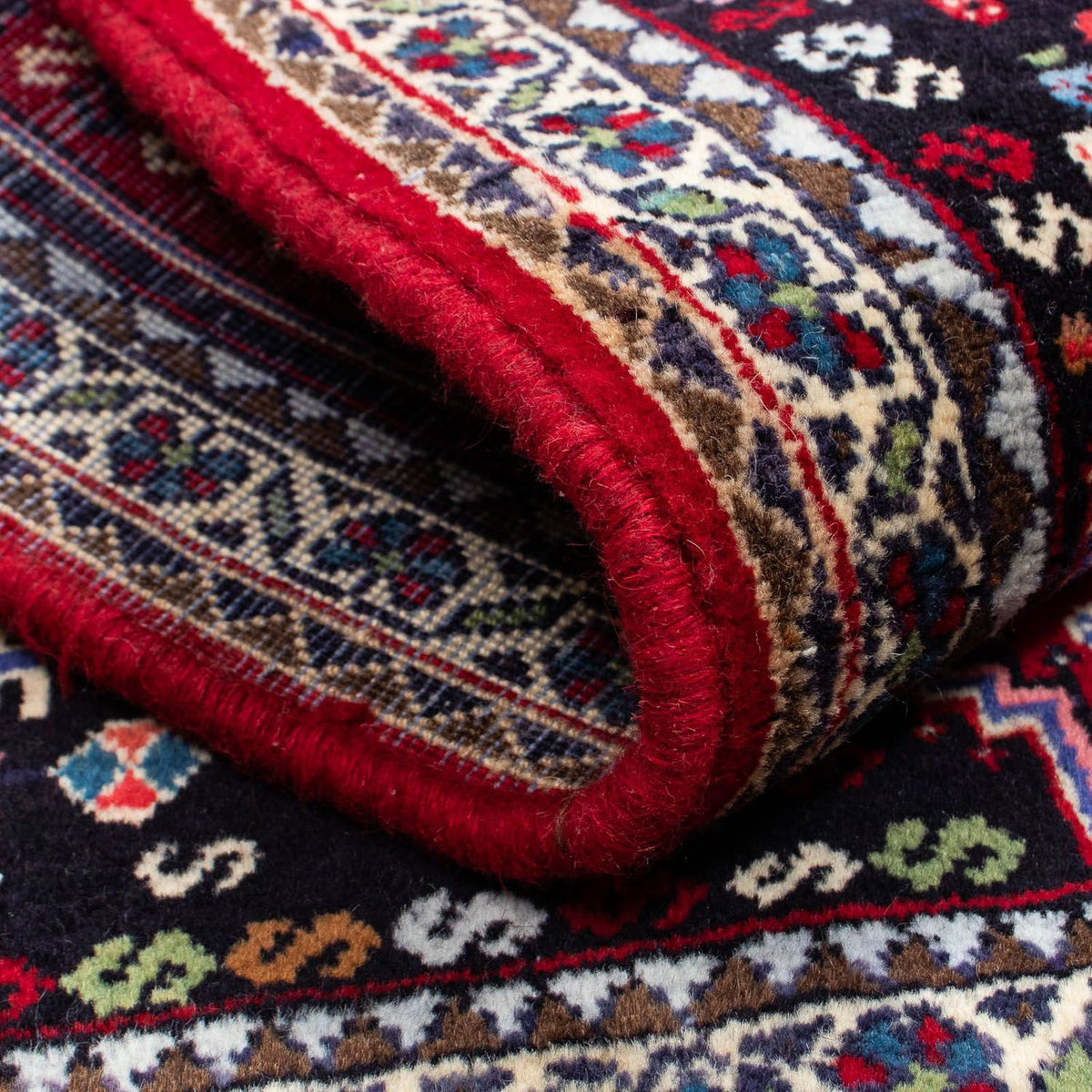 Persisk matta - Nomadic - 118 x 80 cm - mörkröd