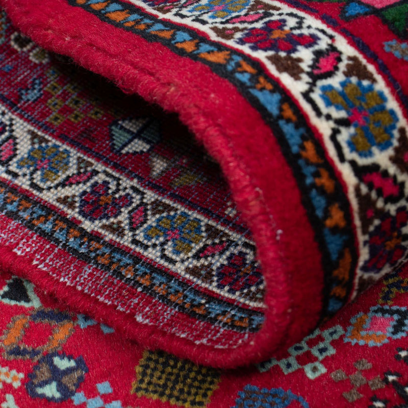 Runner Persisk matta - Nomadic - 195 x 78 cm - mörkröd