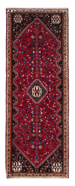 Runner Persisk matta - Nomadic - 222 x 85 cm - mörkröd