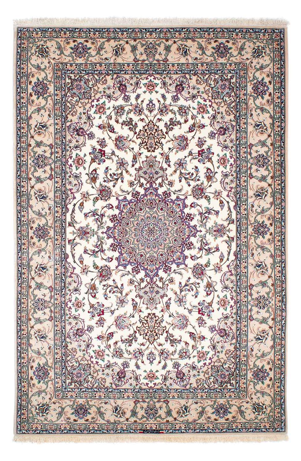 Persisk matta - Isfahan - Premium - 228 x 151 cm - beige