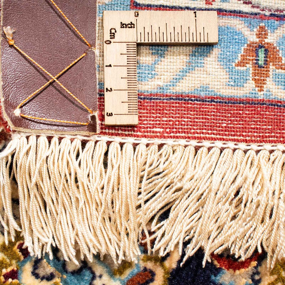 Persisk matta - Isfahan - Premium - 300 x 200 cm - mörkblå