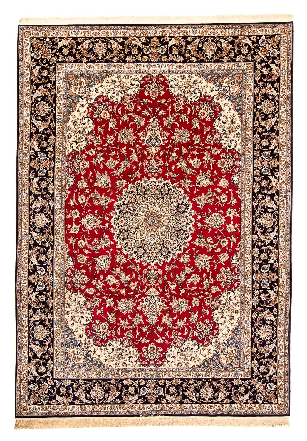 Persisk matta - Isfahan - Premium - 356 x 250 cm - röd