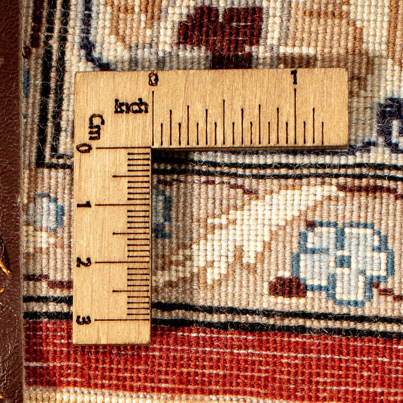 Persisk matta - Isfahan - Premium - 370 x 253 cm - mörkröd