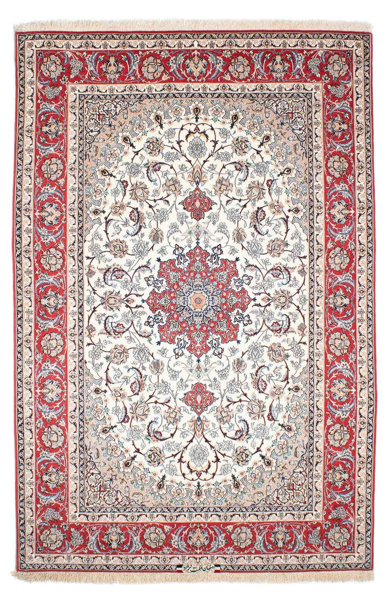 Persisk matta - Isfahan - Premium - 243 x 156 cm - beige