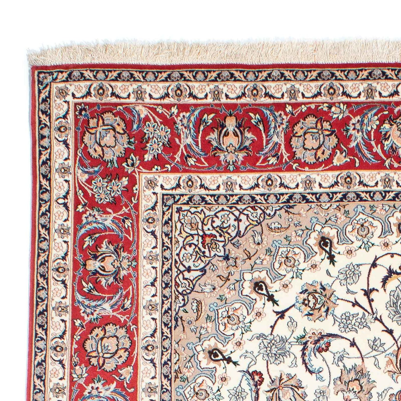 Persisk matta - Isfahan - Premium - 243 x 156 cm - beige