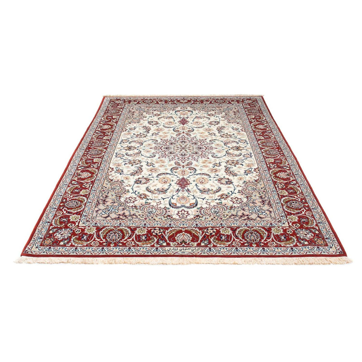 Persisk matta - Isfahan - Premium - 237 x 155 cm - beige