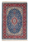 Isfahan Mattan 133x198cm - Persisk matta - Rektangulär / Blå / 133 x 198 cm Rektangulär