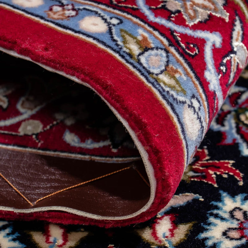 Persisk matta - Isfahan - Premium - 104 x 71 cm - mörkröd