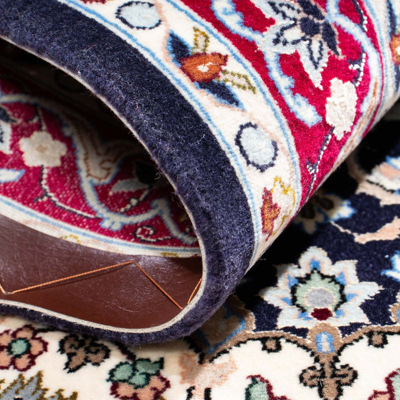 Persisk matta - Isfahan - Premium - 104 x 72 cm - mörkblå