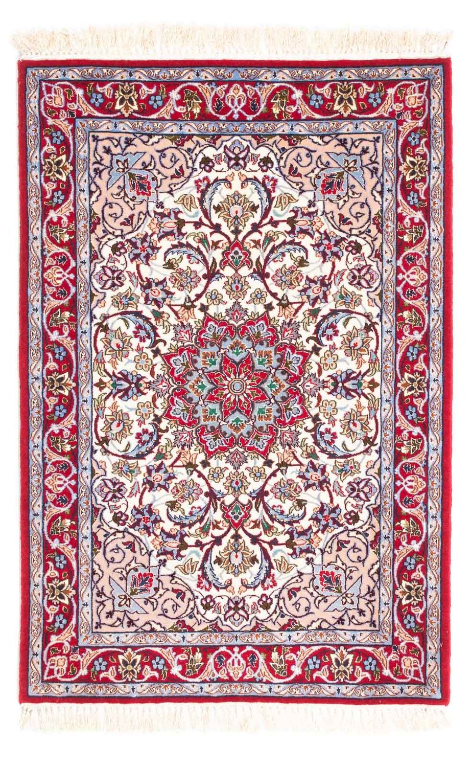 Persisk matta - Isfahan - Premium - 105 x 70 cm - beige