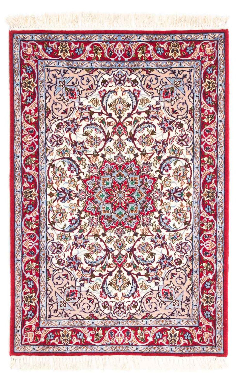 Persisk matta - Isfahan - Premium - 105 x 70 cm - beige