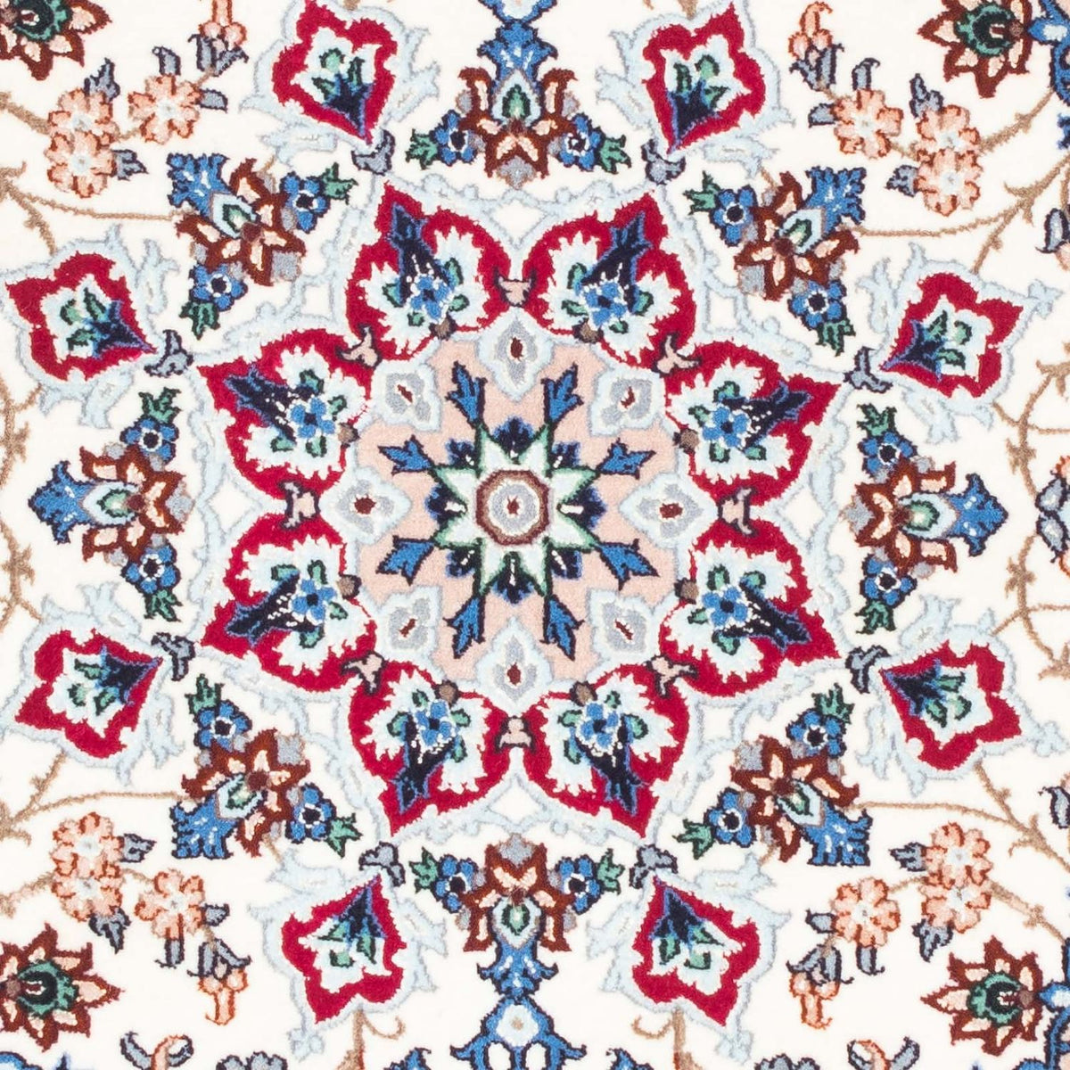 Persisk matta - Isfahan - Premium - 100 x 71 cm - beige