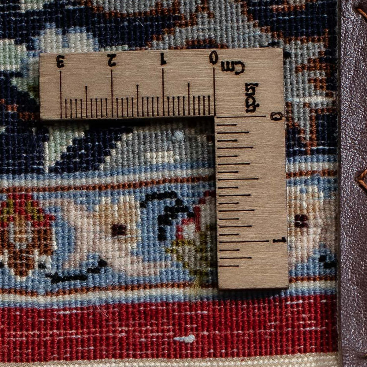 Persisk matta - Isfahan - Premium - 105 x 70 cm - röd