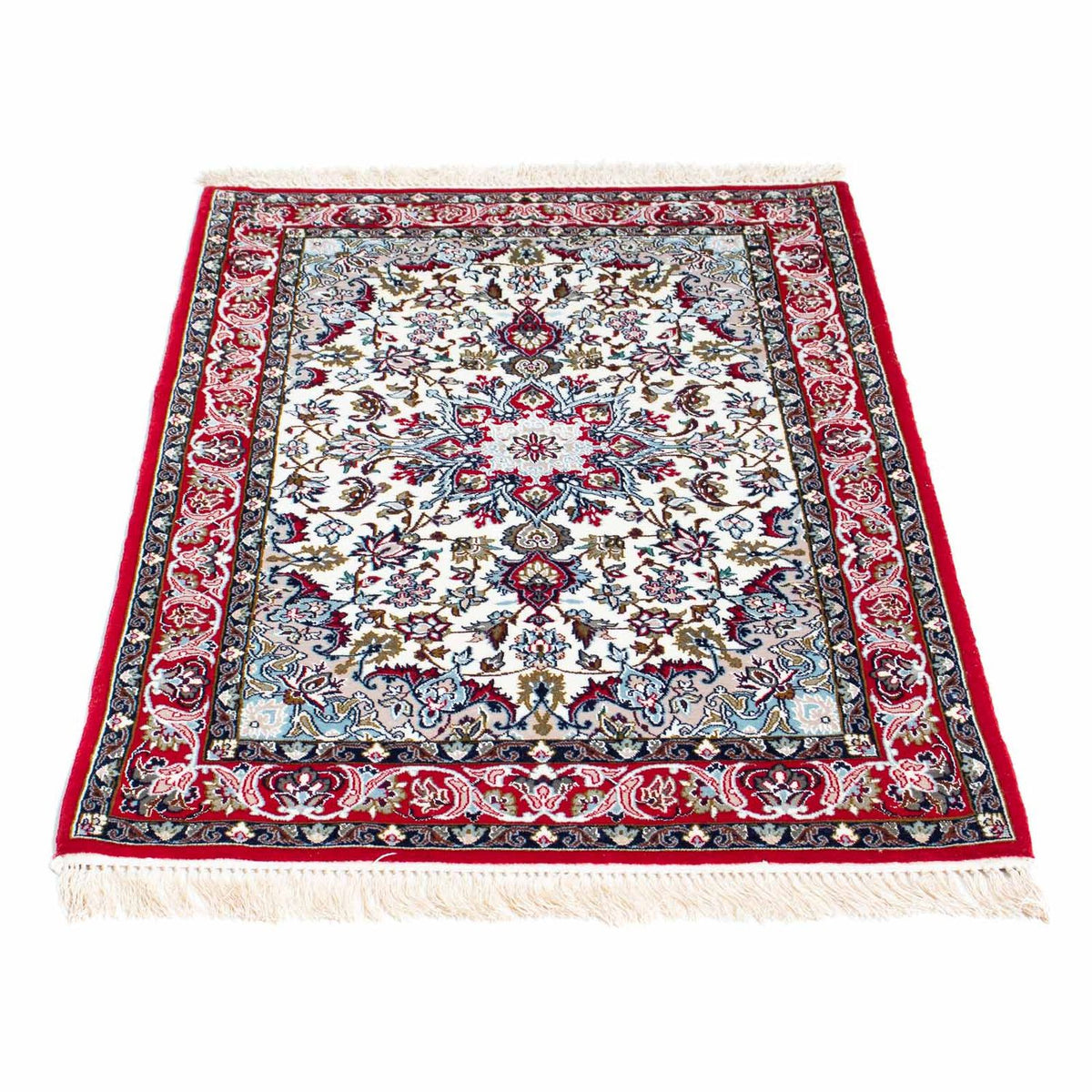 Persisk matta - Isfahan - Premium - 103 x 70 cm - beige