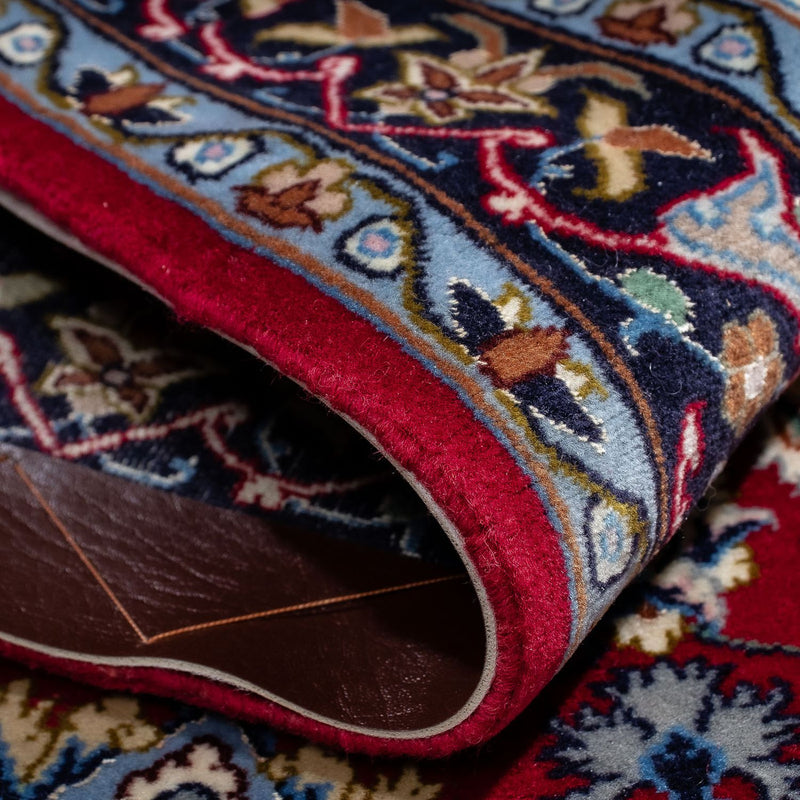 Persisk matta - Isfahan - Premium - 100 x 70 cm - mörkröd