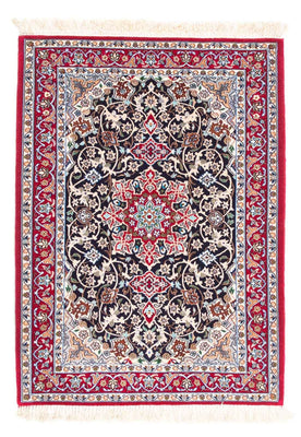 Persisk matta - Isfahan - Premium - 102 x 72 cm - röd