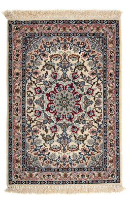 Persisk matta - Isfahan - Premium - 101 x 70 cm - beige
