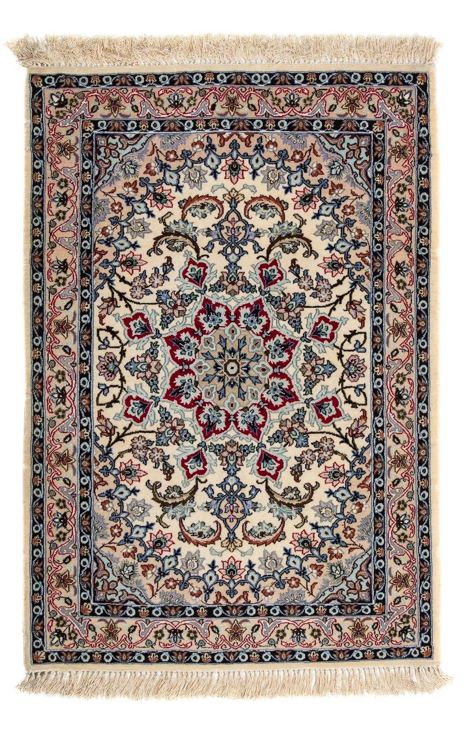 Persisk matta - Isfahan - Premium - 101 x 70 cm - beige