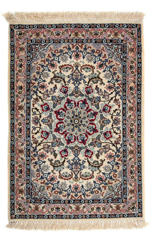 Persisk matta - Isfahan - Premium - 101 x 70 cm - beige