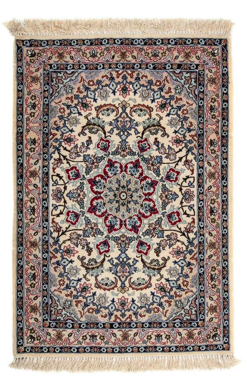 Persisk matta - Isfahan - Premium - 101 x 70 cm - beige