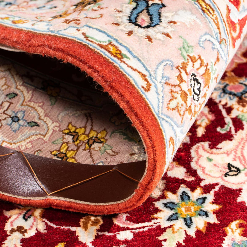 Persisk matta - Isfahan - Premium - 123 x 83 cm - röd