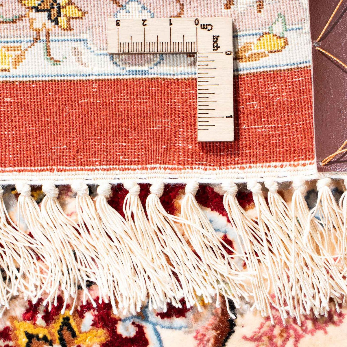 Persisk matta - Isfahan - Premium - 123 x 83 cm - röd