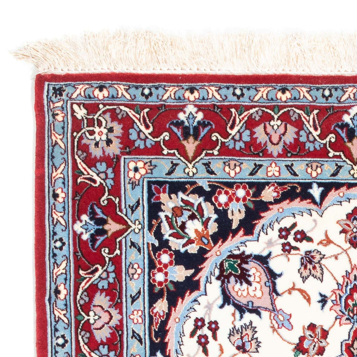 Persisk matta - Isfahan - Premium - 121 x 82 cm - beige