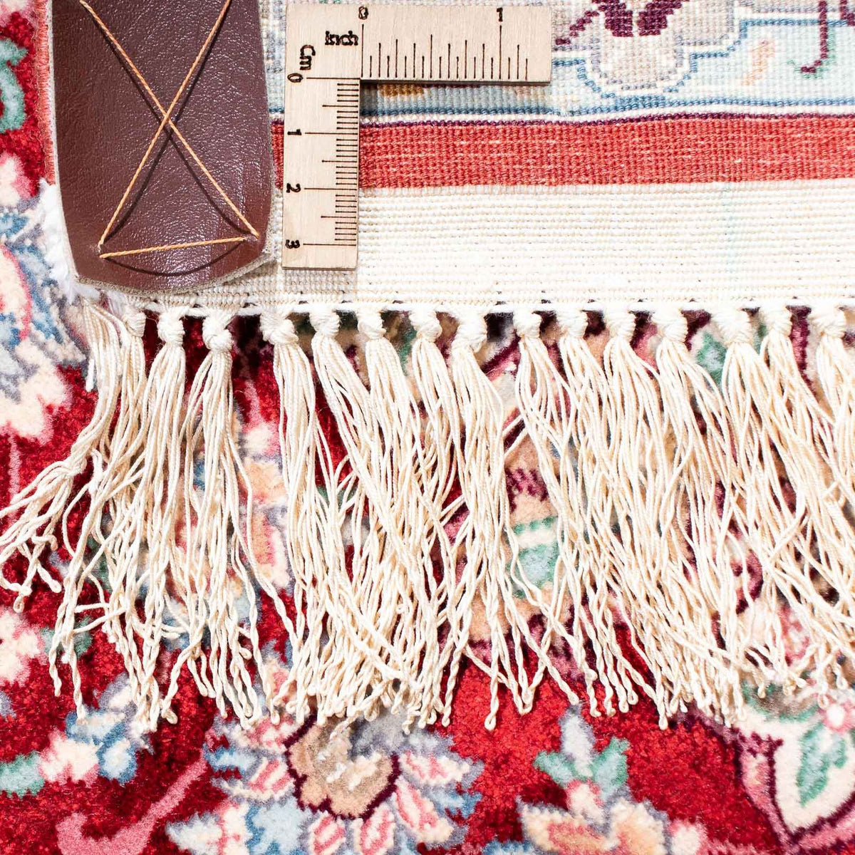 Persisk matta - Isfahan - Premium - 119 x 84 cm - röd