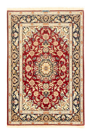 Persisk matta - Isfahan - Premium - 158 x 110 cm - röd