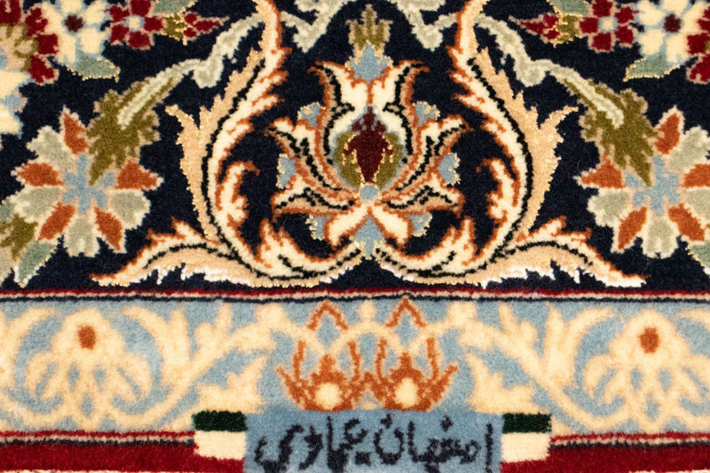 Persisk matta - Isfahan - Premium - 158 x 110 cm - röd