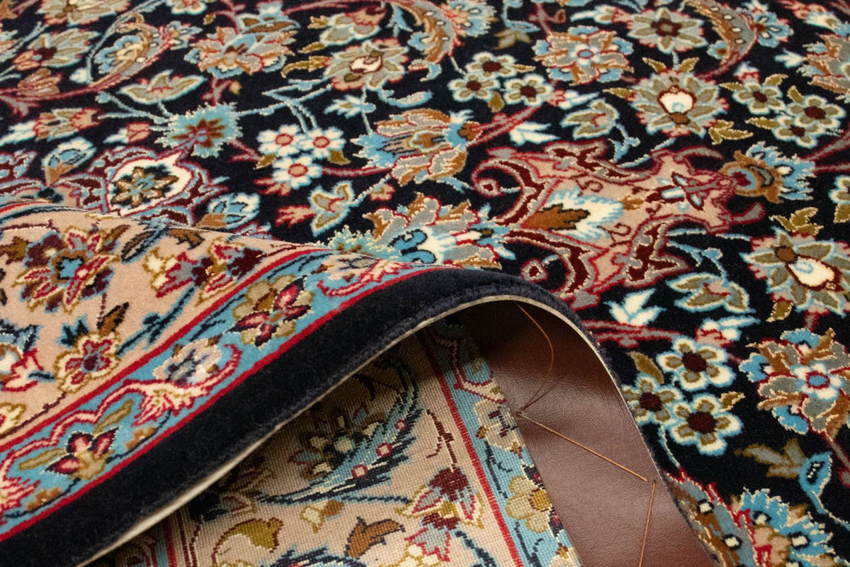 Persisk matta - Isfahan - Premium - 165 x 110 cm - svart