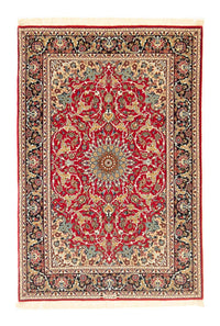 Persisk matta - Isfahan - Premium - 161 x 109 cm - röd