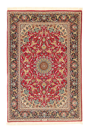 Persisk matta - Isfahan - Premium - 161 x 109 cm - röd