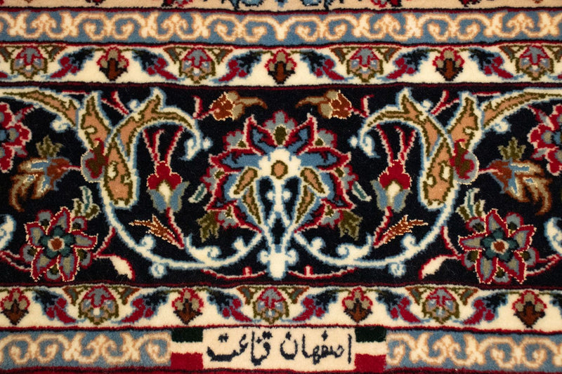 Persisk matta - Isfahan - Premium - 161 x 109 cm - röd