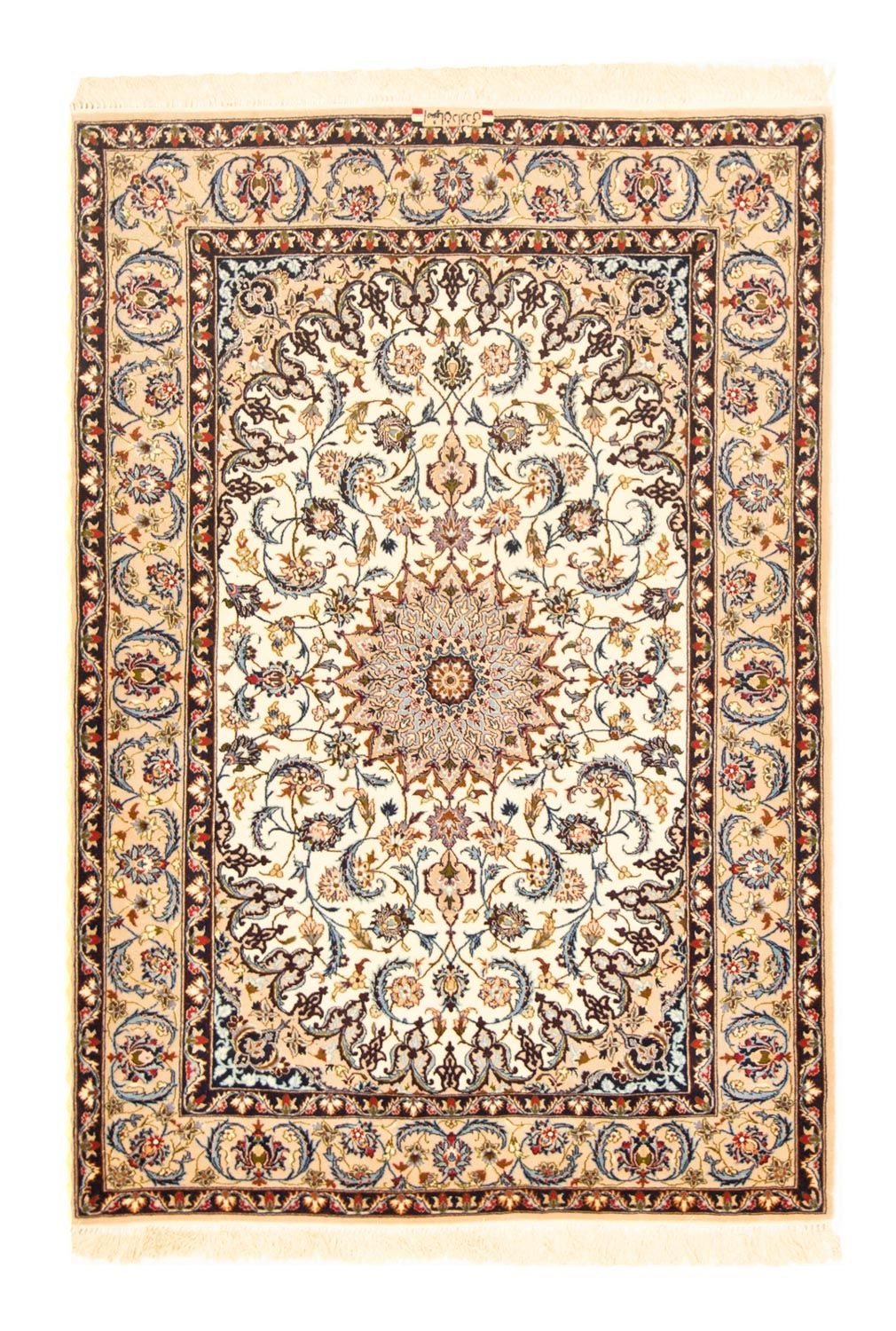 Persisk matta - Isfahan - Premium - 160 x 109 cm - beige