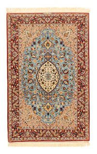 Persisk matta - Isfahan - Premium - 172 x 112 cm - ljusblå