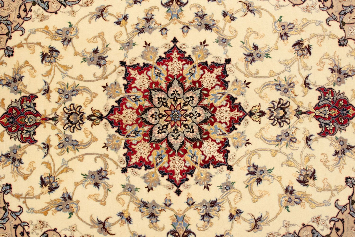 Persisk matta - Isfahan - Premium - 163 x 111 cm - beige
