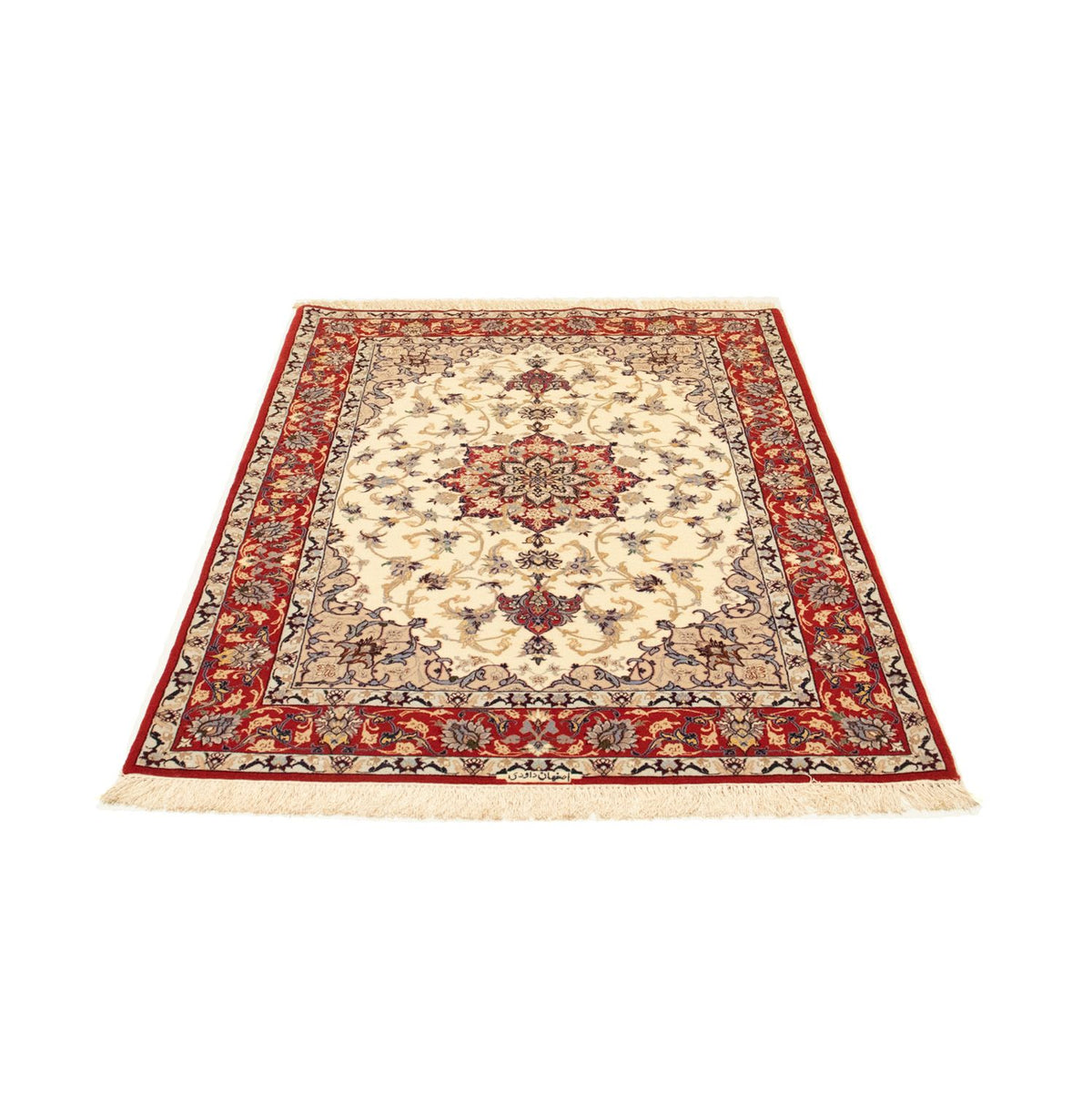 Persisk matta - Isfahan - Premium - 163 x 111 cm - beige
