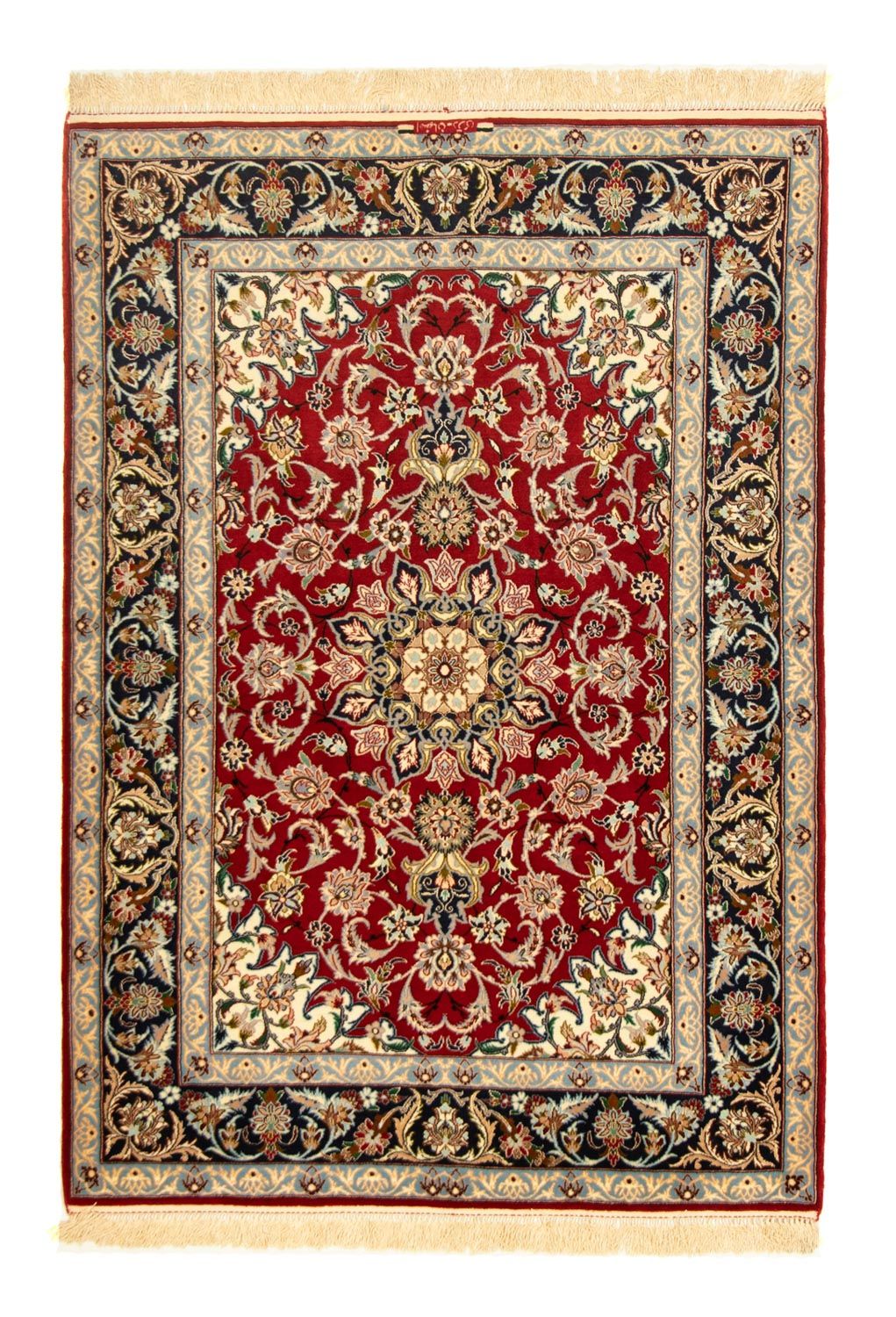 Persisk matta - Isfahan - Premium - 162 x 111 cm - röd