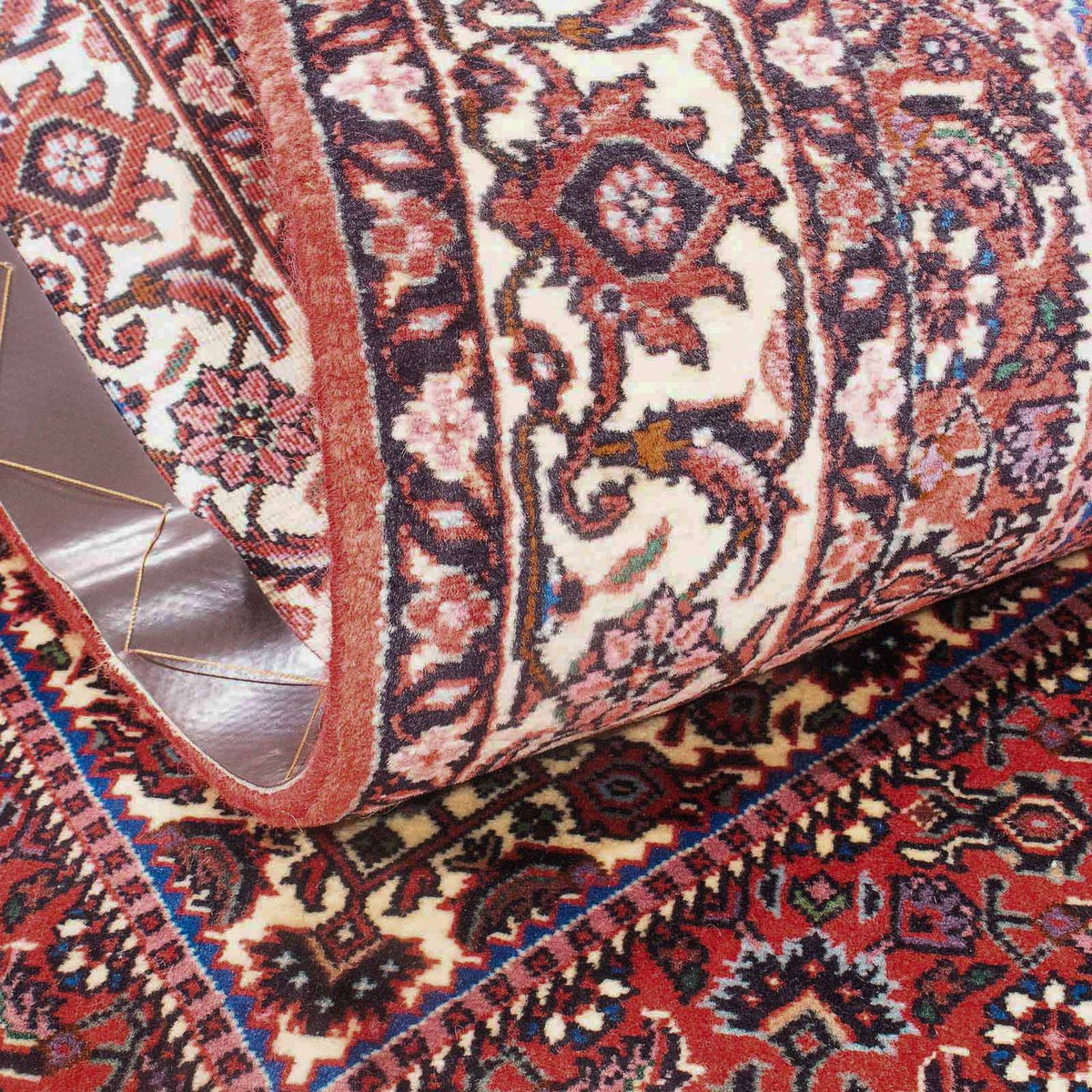 Persisk matta - Bijar - 166 x 77 cm - röd